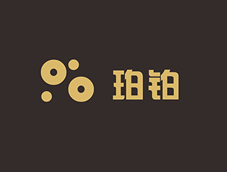 AR科技核心~雪狐设计的po/bo珀铂服饰皮具字体logologo设计