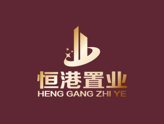 周金进的湖北恒港置业logo设计