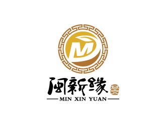 彭波的闽新缘logo设计