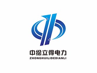 AR科技核心～雪狐设计的北京中绘立得电力工程设计有限公司logo设计