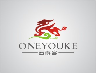 郑国麟的麒麟+ONE YOUKElogo设计