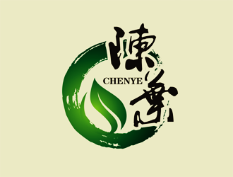 谭家强的陈叶logo设计