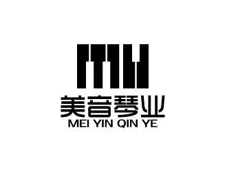 陈兆松的美音琴业 乐器商标设计logo设计