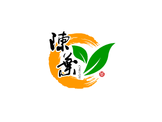 张发国的陈叶logo设计