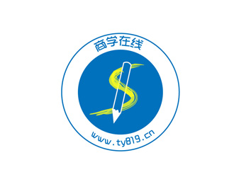 韦张宏的商学在线logo设计