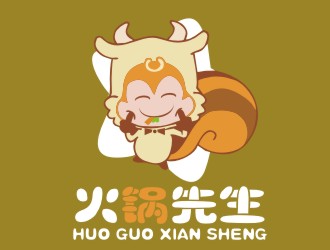 张军代的火锅餐厅logo设计logo设计