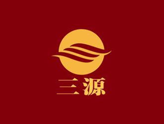 仓小天的三源粥店logo设计