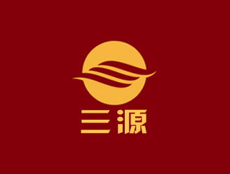 仓小天的三源粥店logo设计