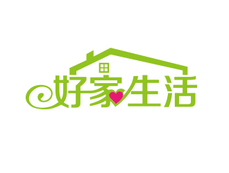 好家生活logo设计