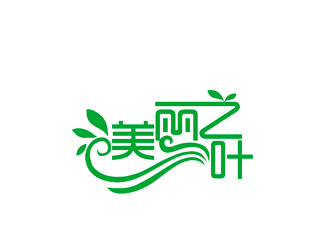 许明慧的美丽之叶logo设计