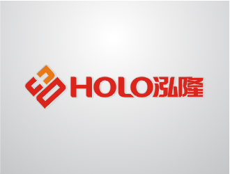 泓隆HOLO标志logo设计