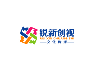 周金进的锐新创视文化传播有限公司logo设计