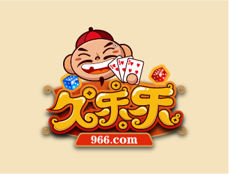 Ze的久乐乐休闲游戏logo设计