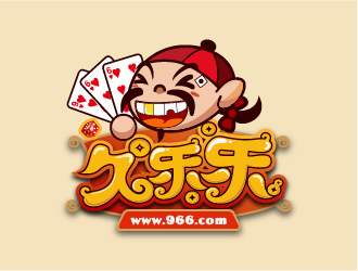 久乐乐休闲游戏logo设计