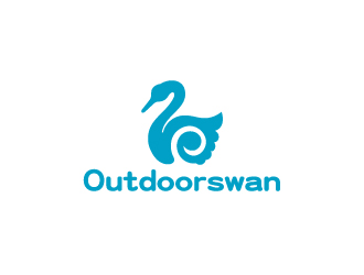 周金进的outdoorswanlogo设计