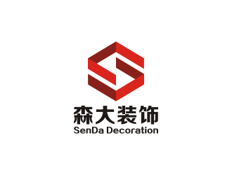 陈波的深圳市森大装饰设计工程有限公司logo设计