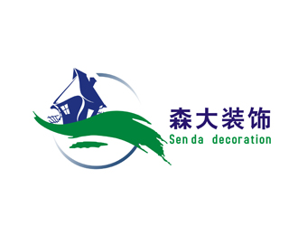 冯智鸿的深圳市森大装饰设计工程有限公司logo设计