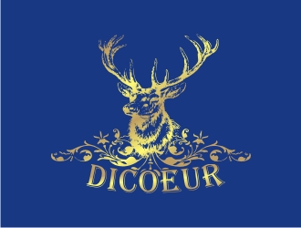 何嘉健的DICOEUR法国红酒商标logo设计