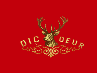 周金进的DICOEUR法国红酒商标logo设计