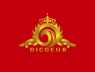 周金进的DICOEUR法国红酒商标logo设计