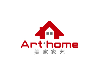 周金进的Art·home  美家家艺logo设计