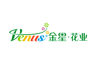 中文名称：金星----英文名称：Venuslogo设计