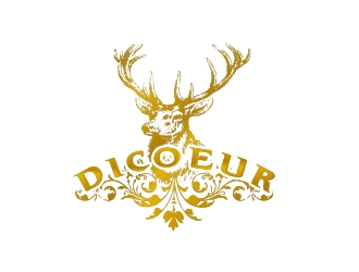 曾翼的DICOEUR法国红酒商标logo设计