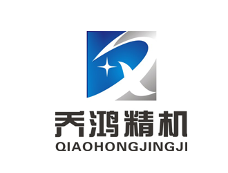 杨占斌的乔鸿精机logo设计