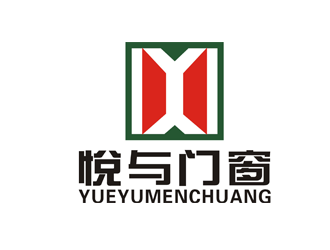 杨占斌的悦与门窗logo设计