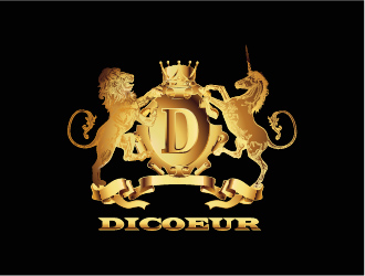 DICOEUR法国红酒商标logo设计