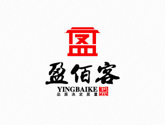 盈佰客酒业logo设计