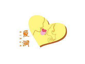 AR科技核心～雪狐设计的爱润港式甜品店logo设计