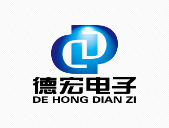 周同银的深圳市德宏电子有限公司logo设计
