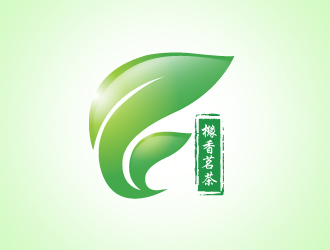 芯雅的橼香茗茶logo设计