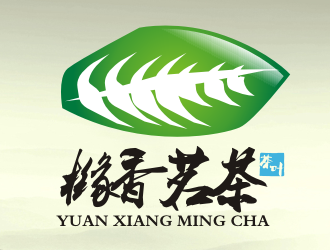 张军代的橼香茗茶logo设计