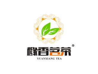 潘达品的橼香茗茶logo设计