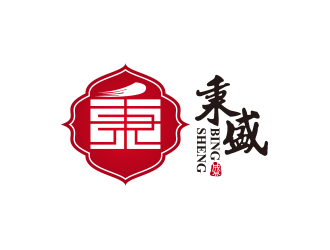 黄安悦的秉盛律师事务所标志logo设计