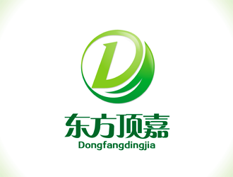 谭家强的东方顶嘉logo设计