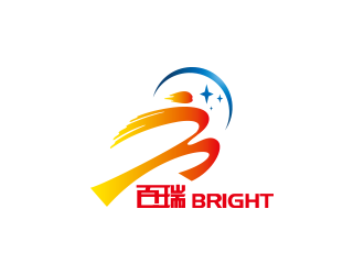 黄安悦的百瑞 Bright 健身俱乐部logo设计