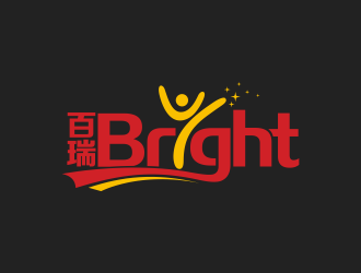 林思源的百瑞 Bright 健身俱乐部logo设计