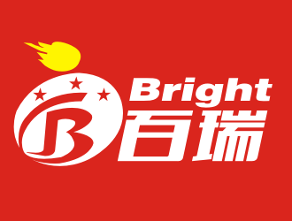 张军代的百瑞 Bright 健身俱乐部logo设计