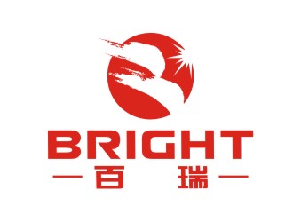 曾翼的百瑞 Bright 健身俱乐部logo设计