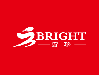 周金进的百瑞 Bright 健身俱乐部logo设计