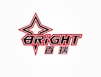 孙安东的百瑞 Bright 健身俱乐部logo设计