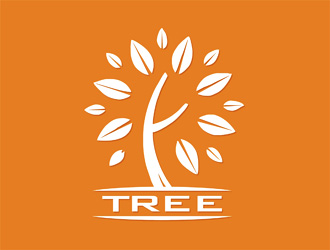 陈玉林的树logo设计
