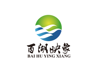 黄安悦的百湖映象logo设计