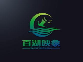 李冬冬的百湖映象logo设计