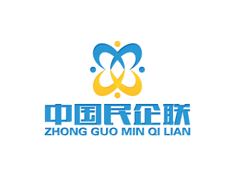 周金进的中国民营企业家联合会      简称（中国民企联）logo设计