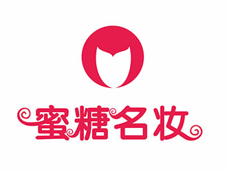 AR科技核心～雪狐设计的蜜糖名妆logo设计
