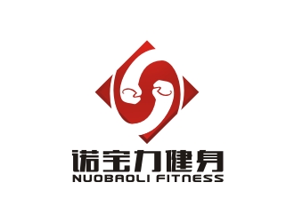 曾翼的新疆喀什诺宝力健身logo设计